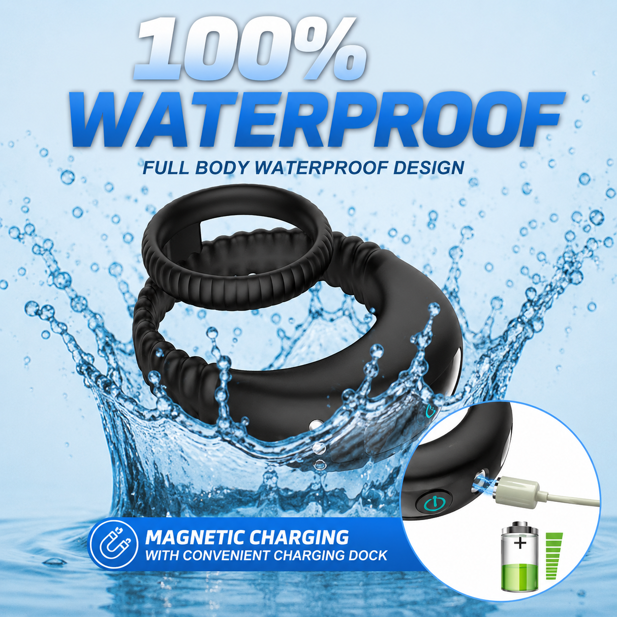 TwinLock Dual-Ring Vibration Massager - Image 5