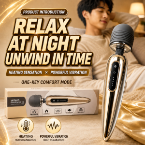 AurumHeat Pro Warming Vibration Wand