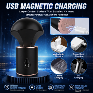 Alternative view of VoltMush Pro Electric Pulse & Vibration Massager